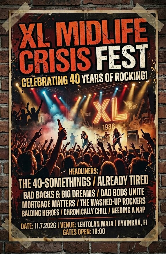 XL Midlife Crisis Fest